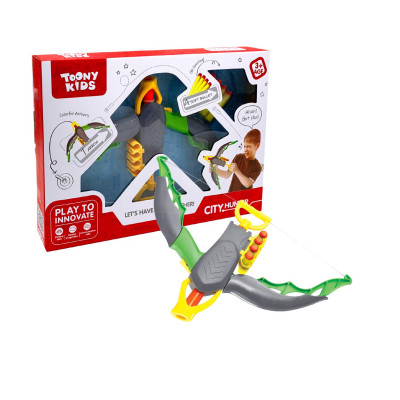 Đồ Chơi Bắn Cung TOONYKIDS - Đồ Chơi Vận Động Cho Bé - CITY HUNTER TN027 [Tặng Kèm Sticker]
