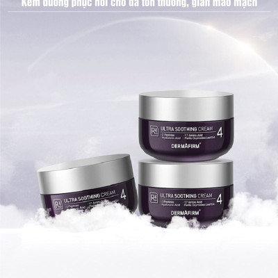 Kem dưỡng Labo Dermafirm - Ultra Soothing Hydra Cream R4 (50ml) phục hồi cho da giãn mao mạch