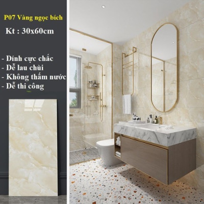 Bộ 10 Tấm Xốp Dán Tường 3D PVC Đá Xám La Mã 60x30cm Keo Sẵn Dày 2,5mm Cao Cấp, Sang Trọng 