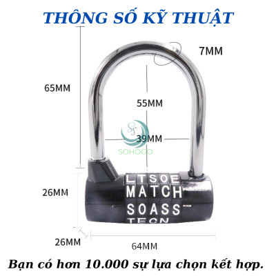 [MẪU CHỮ CÁI]-Khóa chữ cái 5 số-Ổ khóa chữ cái an toàn- Khóa vali chữ cái-Khóa balo 5 chữ-Khóa tủ chữ cái- Khóa chống trộm chữ cái- Khóa bảo mật không chìa- Khóa hành lý chữ cái- Khóa thông minh chữ cái