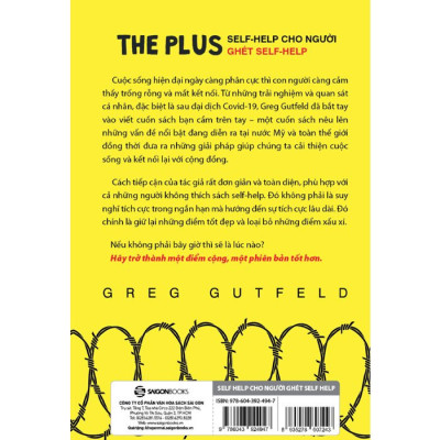 Self-Help Cho Người Ghét Self-Helf - Greg Gutfeld - Trần Thị Kim Chi dịch - (bìa mềm)
