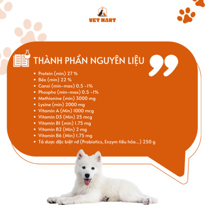 Sữa Tăng Cường Miễn Dịch five Milk Super For Pet Cho Thú Cưng 250g - Fivevet