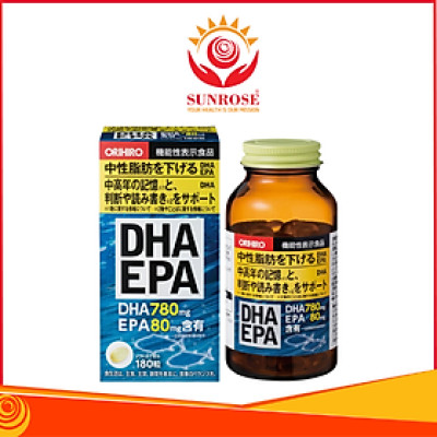 THỰC PHẨM BẢO VỆ SỨC KHỎE DHA , EPA ORIHIRO (ORIHIRO DHA EPA)