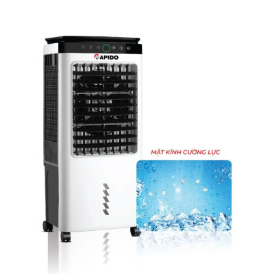Quạt điều hòa 6000D, chính hãng của Rapido, bảo hành toàn quốc 1 năm, tặng kèm 2 khay nước - hàng chính hãng