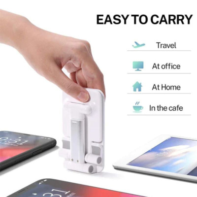 Giá đỡ Choetech H88-BK điện thoại để bàn có thể điều chỉnh và gấp gọn  (Hàng chính hãng)