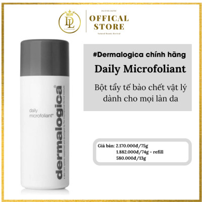 Tẩy tế bào chết vật lý dành cho mọi làn da Dermalogical Daily Microfoliant 73g