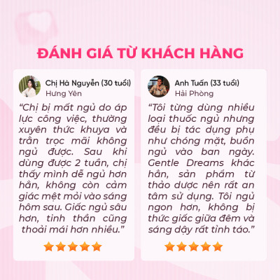 Viên uống cải thiện tình trạng mất ngủ và ngủ kém Powergra Gentle Dreams - Hộp 60 viên