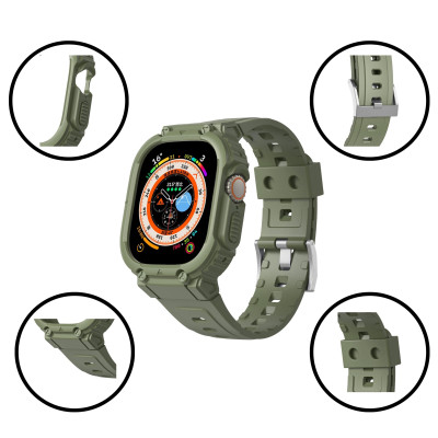 Dây Đeo Kèm Ốp Dành Cho Apple Watch Ultra / Apple Watch Series 4/5/6/7/8/SE/SE 2022, Kai.N Venture - Hàng Chính Hãng