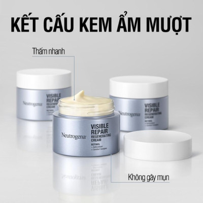 Kem Dưỡng Neutrogena Visible Repair Regenerating Cream 50g