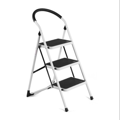 Thang gấp thép 3 bậc - Bền bỉ, chịu lực tốt, gấp gọn tiện lợi, tiết kiệm không gian - Hàng nhập khẩu chính hãng