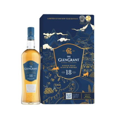 Rượu Glen Grant Single Malt Scotch 18YO 43% 1x0.7L