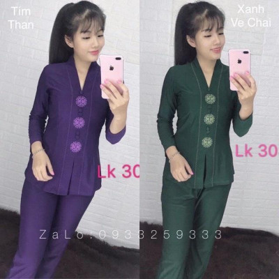 ĐỒ LAM ĐI CHÙA  Mẫu Lắc Đồng Tiền