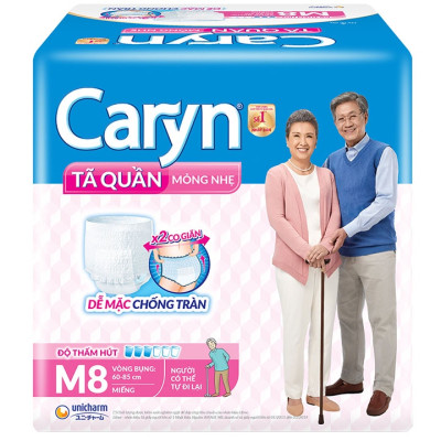Tã Quần Caryn Loại Mỏng Nhẹ L28