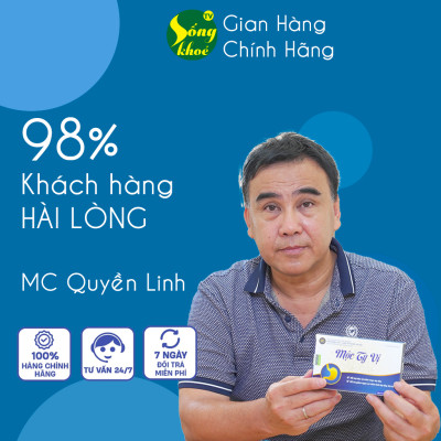 Dạ Dày Mộc Tỳ Vị hỗ trợ giảm trào ngược bao tử, đầy hơi, loét đau dạ dày 1 hộp 30 viên