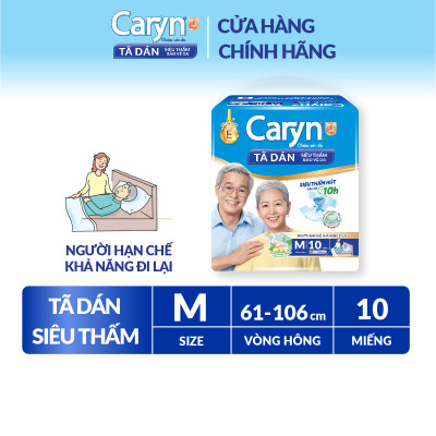 Tã Dán Siêu Thấm Caryn M10 (10 Miếng)