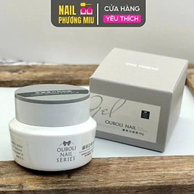 Gel Đính Đá OUBOLI Hũ To 30g Cao Cấp Siêu Bền Đậm Đặc Không Chảy Không Hơi Keo, Không Cần Phao Nhám Top Độ Bền Cao Dùng Gắn Đá To, Nhỏ, Charm Nữ Women