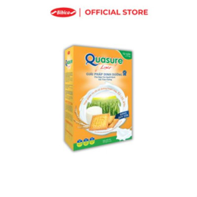 BAO BÌ MỚI - Combo 3 Bánh Quy Quasure Light Bibica 210g - Thực phẩm dành cho người ăn kiêng, tiểu đường