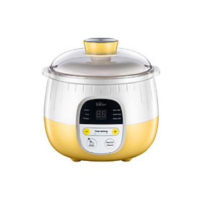 Nồi Nấu Chậm 0,8L Bear SUBE001 Đa Năng Nấu Cháo, Chưng Yến Bản Quốc Tế - Hàng Chính Hãng