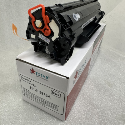 Hộp Mực Estar CE278A dùng cho máy in HP P1566 P1606, 1536dnf, Canon LBP 6230DN, 6230DW, 6200D (326/328) có lỗ đổ mực - Hàng chính hãng