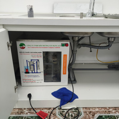 (Hàng chính hãng) Máy lọc nước thải Litero ACE1000I xử lý nước thải Phòng khám chuyên khoa mắt công nghệ oxy hoá bậc cao kết hợp lọc nano và than hoạt tính 1 bộ