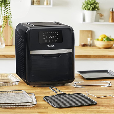 Nồi Chiên Không Dầu Kiêm Lò Nướng TEFAL FW5018 Easy Fry Over & Grill 9-IN-1, Nhập Khẩu Đức Dung Tích 11L, 9 Chức Năng Công Suất 2000W - Hàng Nhập Khẩu