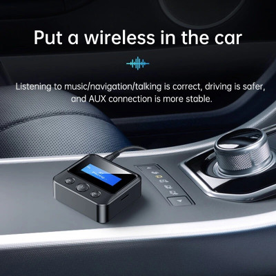 SOAIY Thiết Bị Phát Nhạc Không Dây Bluetooth 5.0 Màn Hình LCD C39S - Hàng Nhập Khẩu