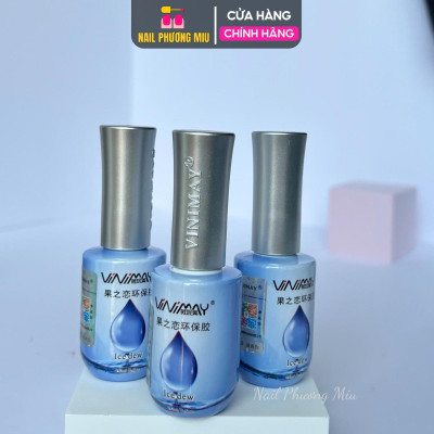 Top Tạo Giọt Sương Vinimay Cao Cấp Chai 15ml, Sơn Gel Tạo Hình Giọt Nước Độc Đáo, Làm Nail Tươi Sáng Bền Màu Nữ Women