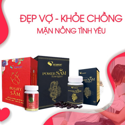 Viên uống Đẹp Da (BeautySAM) - Da sáng bóng, nhẵn mịn, hồng hào từ bên trong một cách tự nhiên, nâng cao thể trạng, thải độc và thanh lọc cơ thể, Cải thiện nội tiết tố nữ