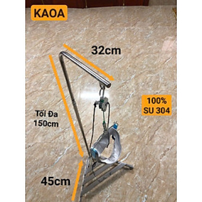 Cây. Gía. Móc hỗ trợ treo sp kéo giãn cột sống cổ SU304 ( SP không kèm đai vải )