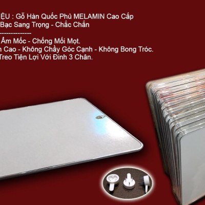 Tranh Treo Tường Gỗ Hàn Quốc phủ Melamin - Tranh treo tường phòng khách - Tranh treo tường bình hoa