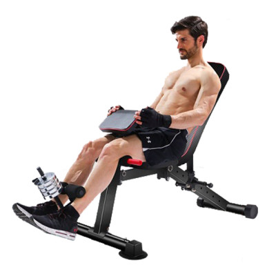 Ghế tập gym đa năng kèm dây kéo đàn hồi KK022D, tải trọng tối đa 120kg, có thể gập gọn dễ dàng