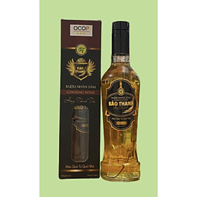Rượu nhân sâm Bảo Thanh 500ml(chai putin)