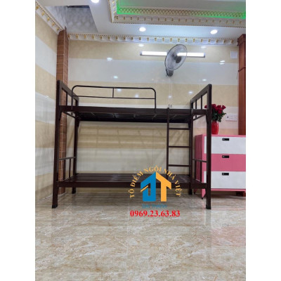 Giường sắt hộp 2 tầng 1mx1m( Tầng Dưới – Tầng Trên) Cao cấp - Đại Thành
