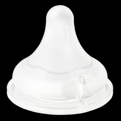 Bộ 2 Núm ty Pigeon silicone siêu mềm Plus WN3 Size LL (Dành Cho Bé Từ 9m+)