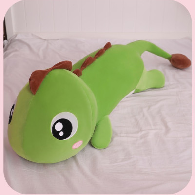 Gấu bông khủng long đuôi tim hàng cao cấp vải nhung co giãn 4 chiều