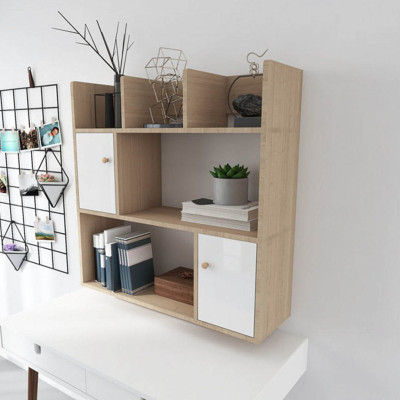 Giá đỡ sách trưng bày phòng khách treo tường SMLIFE Wildstar