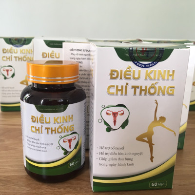 Điều Kinh Chỉ Thống - Dứt đau bụng kinh, rong kinh, bế kinh, tắc kinh, Điều hòa Kinh Nguyệt 