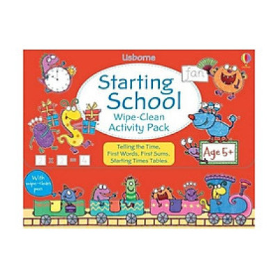 Starting School Wipe-Clean Activity Pack