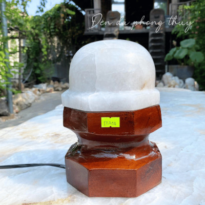 Trải Nghiệm Sự An Nhiên và Cân Bằng Với Đèn Đá Phong Thủy Tự Nhiên NHASAN DTA04 - 2.2kg (KT: 19 x 13 (cm))