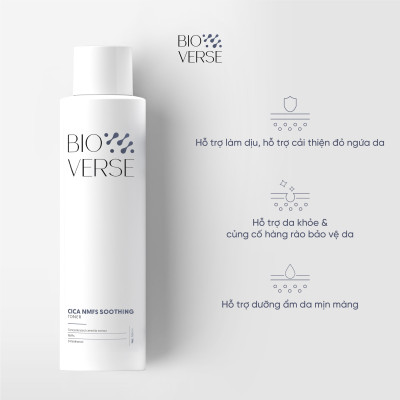 Toner Cica dưỡng ẩm & làm dịu da bong tróc Cica NMFS Soothing Toner Bioverse