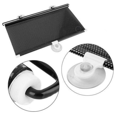 Rèm Che Nắng Ô Tô Rèm Che Nắng Cửa Sổ Rèm Cuốn Chống Nắng Kích Thước 58x125 cm