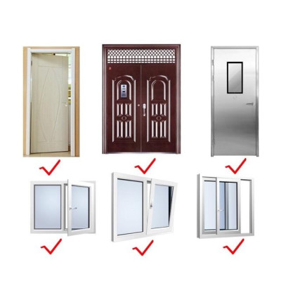 Combo 10m Ron cao su cách âm cửa gỗ, ron giảm chấn, gioăng cao su chữ D, cao su giảm trấn cách âm cửa nhựa cửa nhôm