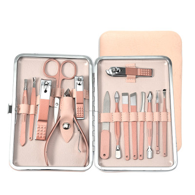 Bộ Dụng Cụ Bấm Móng Tay 16 món - Bộ Cắt, Bấm Dũa Móng Tay  Cao Cấp Có Hộp Đựng Sang Trọng