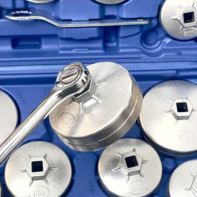 bộ Vam tháo cốc lọc dầu 23 chi tiết từ 65mm đến 101mm