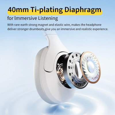 Tai nghe Bluetooth chụp tai QCY H3 Lite - Hàng Chính Hãng