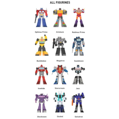 Đồ Chơi Mô Hình Pop Mart Transformers Generations (Mẫu Bên Trong Là Ngẫu Nhiên)