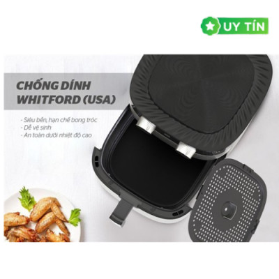  Nồi chiên không dầu Sunhouse 6 lít SHD4026- Hàng chính hãng