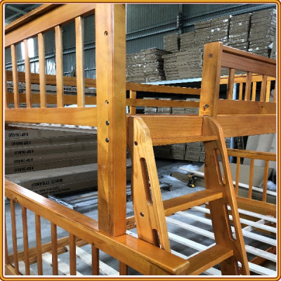 Giường tầng Juno Sofa 1m /1m2 cầu thang đảo chiều màu lựa chọn 