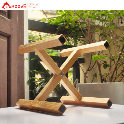 Đôn gỗ vuông để cây cảnh trang trí trong nhà nhiều kích thước, giá gỗ đỡ chậu cây Anzzar DG-05