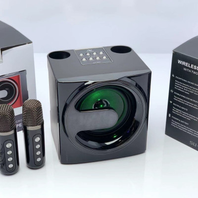 Loa Karaoke Bluetooth YS-207 Kèm 2 Micro Không Dây ( Hàng Chính Hãng )